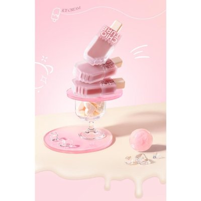 Chioture Ice Cream Lip Glaze ชิวทรู ลิปไอติมเนื้อแมตต์ เนื้อเนียน นุ่มติดทน