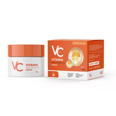 Full Skin X Lab Vc Vitamin Whitening Cream (10g) วีซี วิตามิน ไวท์เทนนิ่ง ครีม