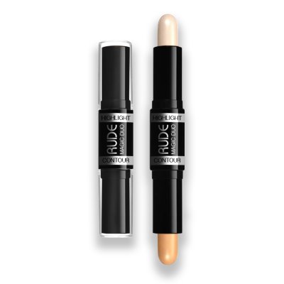 Rude Magic Duo Highlight & Contour (4.5g) รู้ด คอนทัวร์/ไฮไลท์สติค