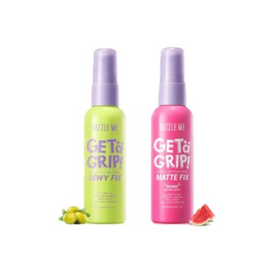 Dazzle Me Get a Grip Makeup Setting Spray สเปรย์ล็อคเมคอัพ ควบคุมความมัน ติดทนนาน 12 ชั่วโมง