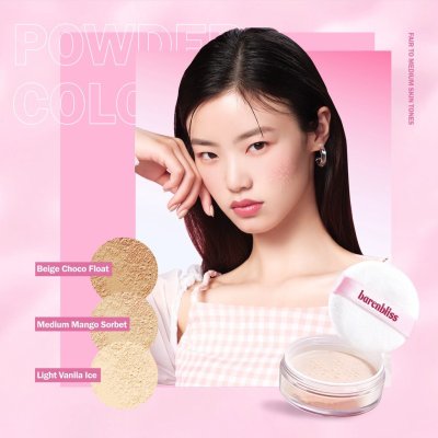 ฺBarenbliss Soul-Matte Loose Powder แป้งฝุ่นเนื้อบางเบา หอมกลิ่นซากุระ 6.8กรัม