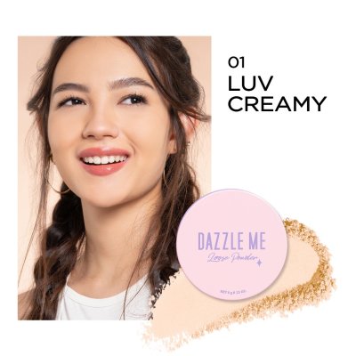 Dazzle Me Always Setting Loose Powder แดซเซิล มี แป้งฝุ่น สูตรมิเนรัลเนื้องบางเบา ติดทน คุมมัน