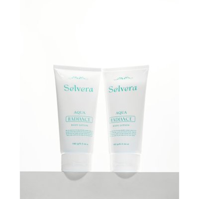 Selvera Aqua Radiance Body Lotion (180g) เซลเวร่า โลชั่นบำรุงผิวกายเนื้อบางเบา