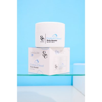 Skin Glow Cotton Cloud Body Booster (100g) คอตตอน คลาวด์ บอดี้บูสเตอร์
