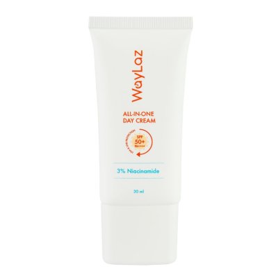 WayLaz All-in-One Day Cream SPF50+ PA++++ (30ml) ออล อิน วัน เดย์ ครีม เอสพีเอฟ 50+ พีเอ++++