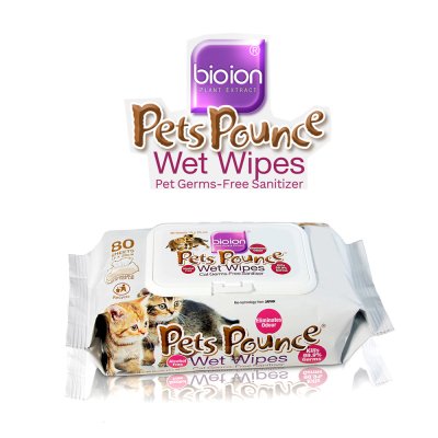 ผ้าเปียกสัตว์เลี้ยง Pets Pounce