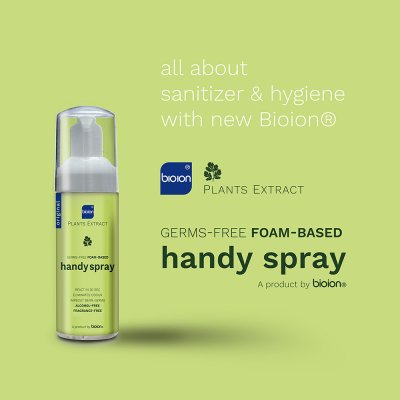 Handy Spray โฟมทำความสะอาดมือ 60ml