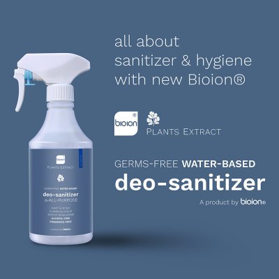 สเปรย์กำจัดเชื้อโรค ดับกลิ่น Deo-Sanitizer 500ml