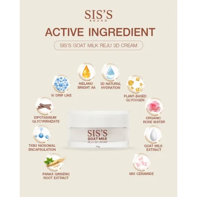 SIS’S GOAT MILK REJU 3D CREAM