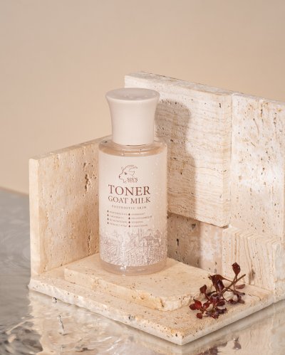 โทนเนอร์นมแพะสูตรใหม่ (Sis's Toner Goat Milk Postbiotic Skin) ขนาด 150 ml.
