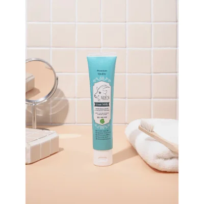 ยาสีฟันนมแพะ หรือ ยาสีฟันสมุนไพรนมแพะ (สูตรใหม่) (มีให้เลือก 2 สูตร) Toothpaste ฟลูออไรด์ 1500 ppm