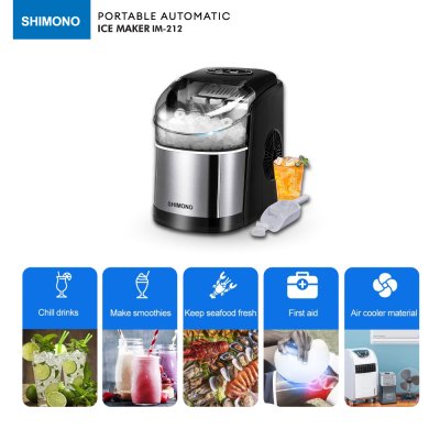 SHIMONO PORTABLE AUTO MATIC ICE MAKER IM-212