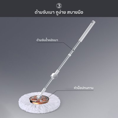 SHIMONO stainless steel mop MOP EVO10