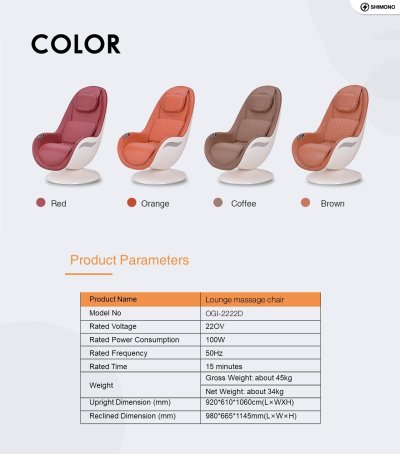 (PRE-ORDER) Shimono ICuddle OGI-2222D massage chair (PRE-ORDER) Shimono ICuddle OGI-2222D massage chair