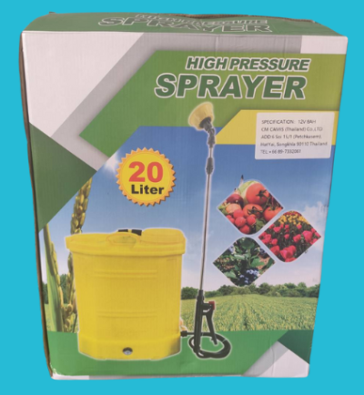 เครื่องพ่นยาไฟฟ้ามอเตอร์ทั่วไป สะพายข้าง  CM SPRAYER 20LT. 12V. (ตัวเปล่าถังใหญ่)