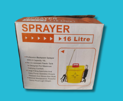 เครื่องพ่นยาโยกมือกระบอกทองเหลือง สะพายข้าง  CM SPRAYER 16LT. (ตัวเปล่า)