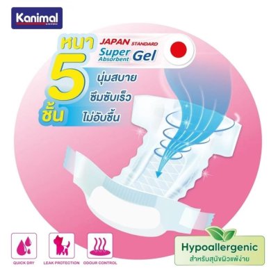 Kanimal ผ้าอ้อมอนามัย สุนัขเพศเมีย