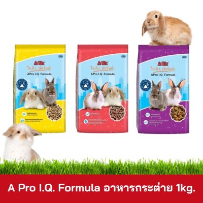A Pro I.Q. Formula อาหารกระต่าย 1kg.