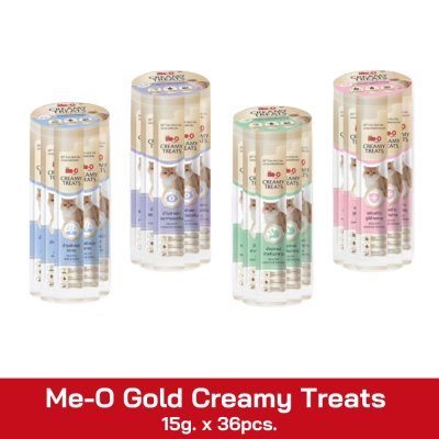Me-O Gold Creamy Treats 15g. x 36pcs.
