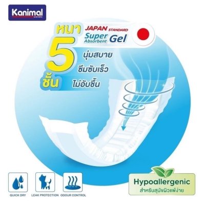 Kanimal โอบิ ผ้าอ้อมสุนัขเพศผู้