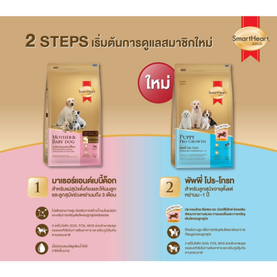 SmartHeart Gold ลูกสุนัข 3kg.