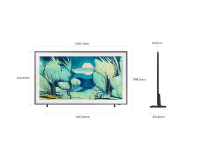 TVSAMSUNG QLED 75นิ้ว QA75LS03F