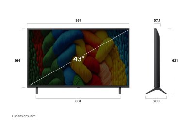 LG Nanocell TV 43 นิ้ว รุ่น 43NANO80ASA