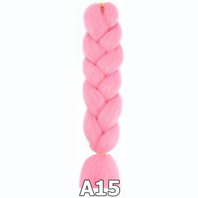ไหมไฟเบอร์ ไหมถักผม ถักเปีย : 1 สีใน 1 ชิ้น (ความยาว 60 ซม.)