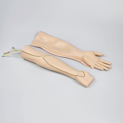 M012-2 หุ่นแขนฝึกการเจาะหลอดเลือดแดง (ลูกบีบ) /  Arterial puncture Arm  Simulator(copy)