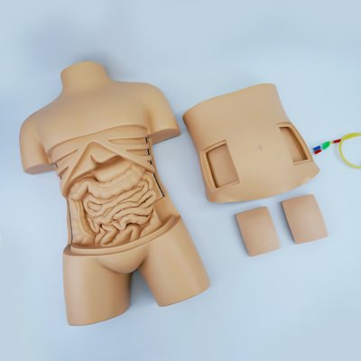 M038  หุ่นฝึกการเจาะช่องท้องเด็ก 5 ขวบ / Abdominal Paracentesis Simulator