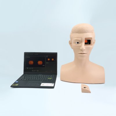 O007 หุ่นฝึกการตรวจจอประสาทตา แบบจอ LED  / Ophthalmoscopy  Training  Model