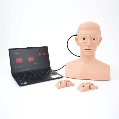 O007 หุ่นฝึกการตรวจจอประสาทตา แบบจอ LED  / Ophthalmoscopy  Training  Model