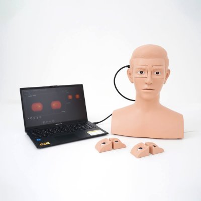 O007 หุ่นฝึกการตรวจจอประสาทตา แบบจอ LED  / Ophthalmoscopy  Training  Model