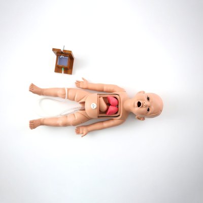 P008 หุ่นฝึกการช่วยฟื้นคืนชีพขั้นพื้นฐานทารก / Baby Basic Life Support Simulator