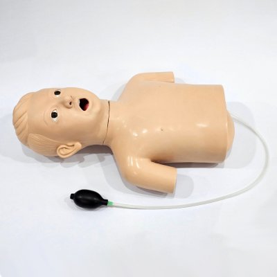 P022 หุ่นฝึกการใส่ท่อช่วยหายใจเด็ก 5 ขวบ / Child Airway Intubation Model (10 Years)