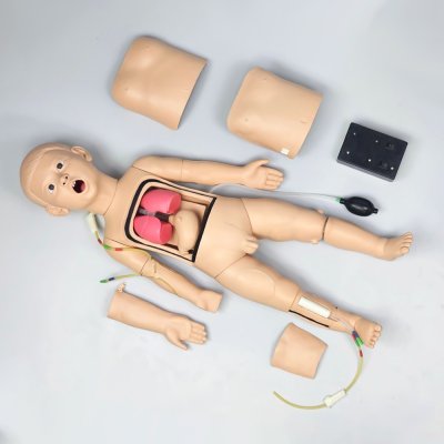 P055 หุ่นฝึกช่วยฟื้นคืนชีพเด็ก 1 ขวบ / Child CPR Training Model