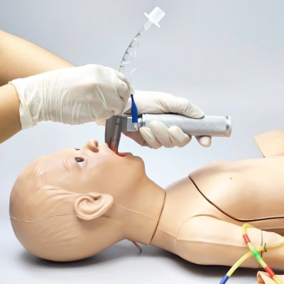 P055 หุ่นฝึกช่วยฟื้นคืนชีพเด็ก 1 ขวบ / Child CPR Training Model