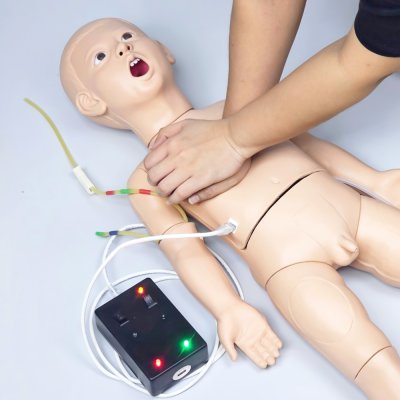 P055 หุ่นฝึกช่วยฟื้นคืนชีพเด็ก 1 ขวบ / Child CPR Training Model