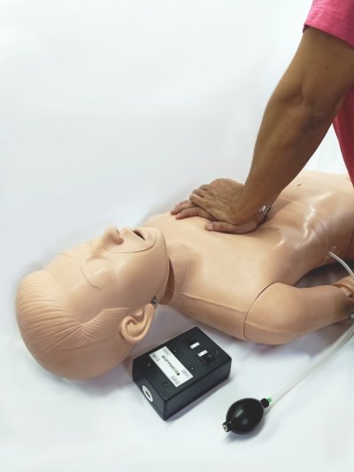A011 หุ่นฝึกการใส่ท่อช่วยหายใจผู้ใหญ่และการทำ CPR  (เต็มตัว)  Airway Intubation And CPR Trainning Model