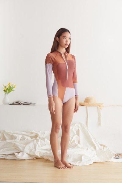 Alfresco Summer - Long Sleeve - Terracotta