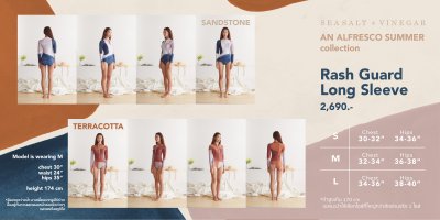 Alfresco Summer - Long Sleeve - Terracotta