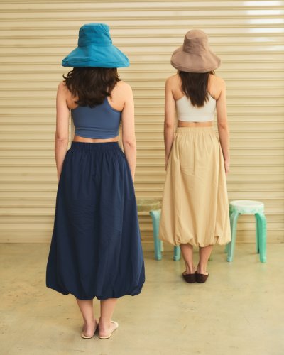 Balloon Hem Pumpkin Skirt