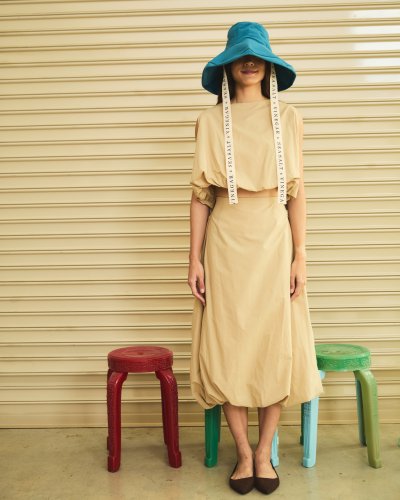 Balloon Hem Pumpkin Skirt