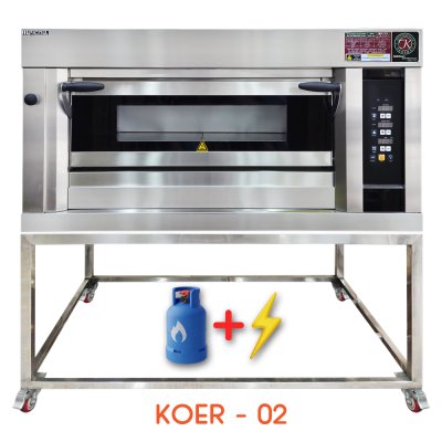 Gas oven with Electrical control ( KOER )