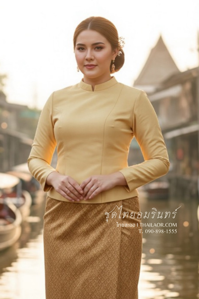 ชุดไทยอมรินทร์ สี (TA 013)
