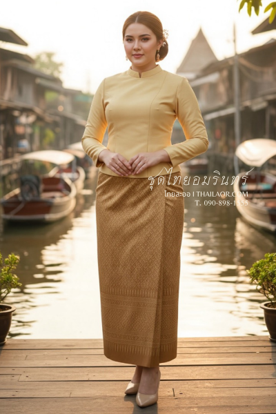 ชุดไทยอมรินทร์ สี (TA 013)