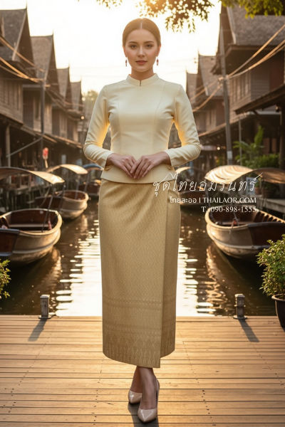 ชุดไทยอมรินทร์ สี (TA 008)