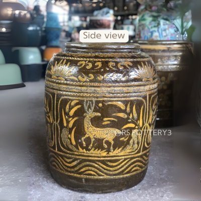 Shanghai-style ceramic jar (70 cm high)