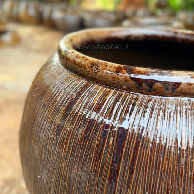 Classic antique style clay jar