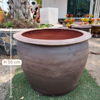 Classic Planter Black Glazed Model 6-Gallon Size Classic Planter Black Glazed Model 6-Gallon Size